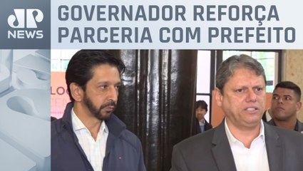 Tarcísio de Freitas: "Ricardo Nunes foi um presente que recebi"