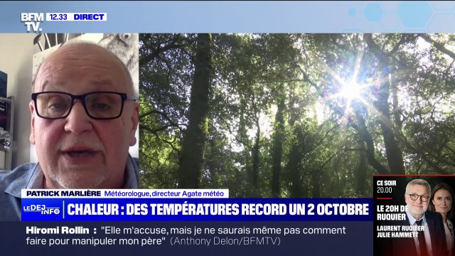 Les températures anormalement élevées peuvent avoir des conséquences irrémédiables sur la végétation , selon ce météorologue