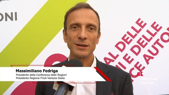 Festa delle Regioni, Fedriga (Pres. Conferenza Regioni): Un patto sociale per fermare inflazione e povertà