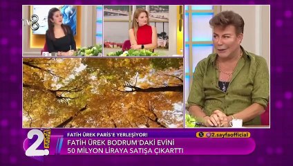Fatih Ürek est resté sans voix lorsqu'il a appris que la maison qu'il souhaitait vendre à Bodrum valait 102 millions de TL.