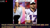 Hailee Steinfeld Spotted at Buffalo Bills Game Amid Josh Allen Romance - 1breakingnews.com
