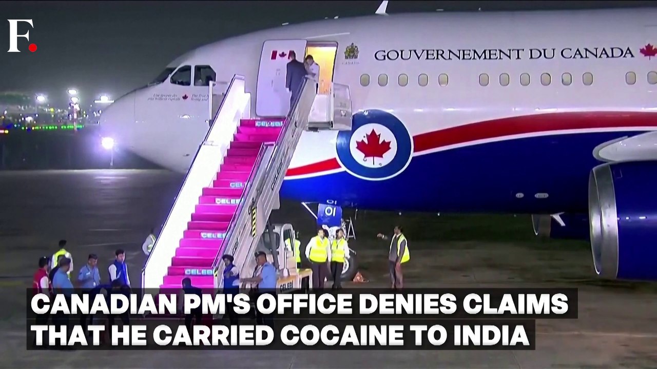 Canadian PM Trudeau  Office Denies Claims That He Carried Cocaine To India