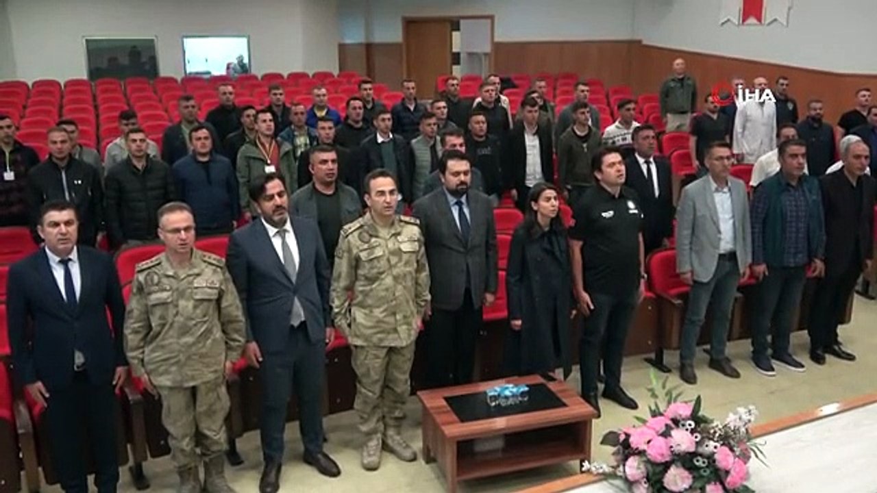 Van Eğitim ve Araştırma Hastanesinde Jandarma Personeline Eğitim Açılışı