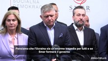 Slovacchia, Fico: "Non cambieremo posizione sulle armi all'Ucraina"