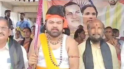 పార్వతీపురం జిల్లా: అల్లూరి వేషాధారణలో టీడీపీ నేతల నిరసన