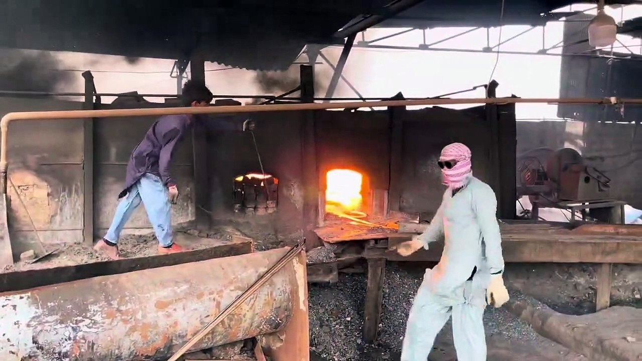 Mass Production process of Iron Rods in Factory -- How iron Bars Are Made