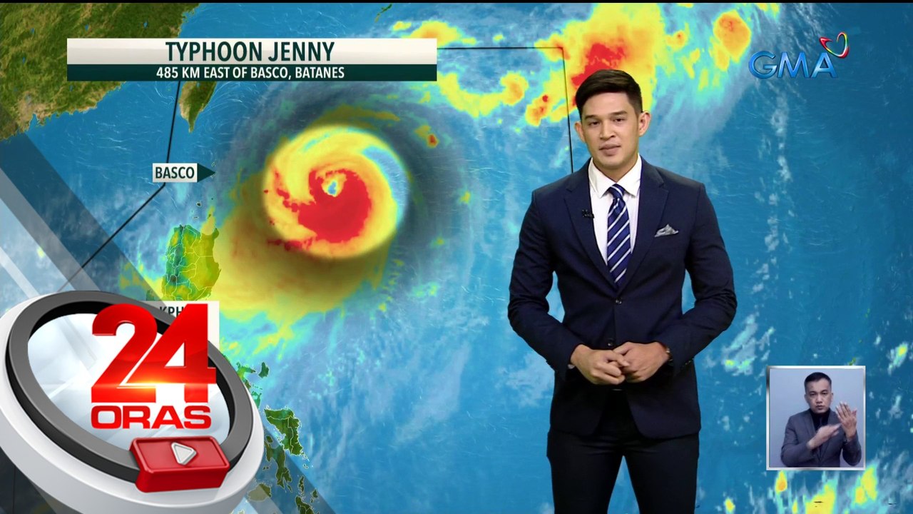 Posibleng magtagal sa loob ng PAR ang Bagyong #JennyPH at patuloy nitong hinahatak ang Habagat na magpapa-ulan - Weather update today (October 2, 2023) | 24 Oras
