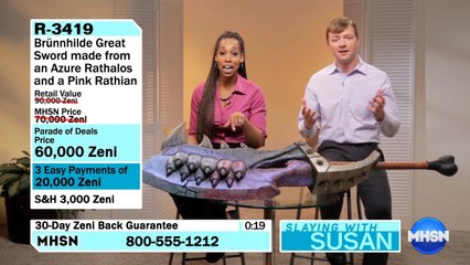 WOW! Great Sword and BBQ Spit! ORDER NOW!