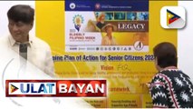 5-year Philippine Plan of Action for Senior Citizens, inilunsad sa Malacañang