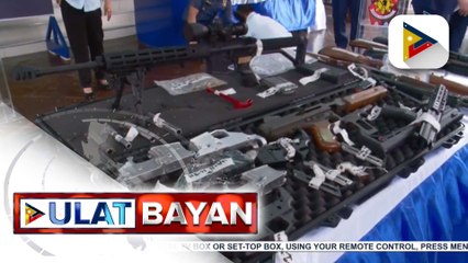Mga hindi lisensiyadong baril, kinumpiska ng PNP-CIDG sa Marikina