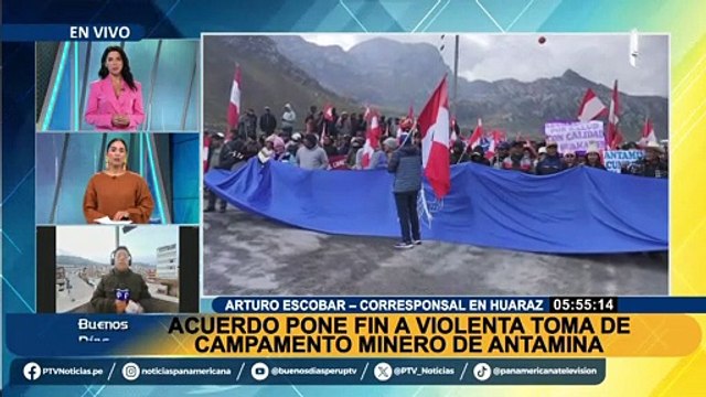 Toman campamento minero de Antamina: PCM acuerda mesa de diálogo con comuneros de Llata