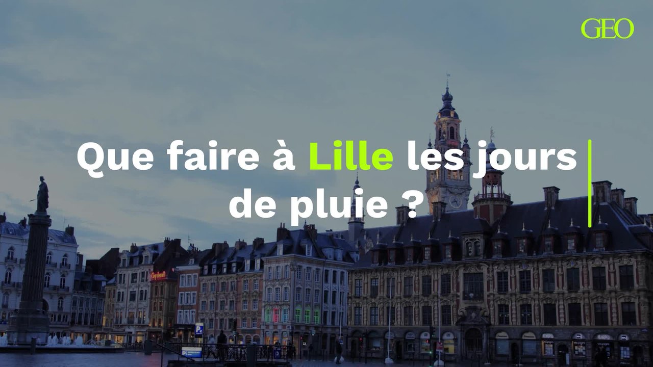 Que faire à Lille les jours de pluie ?