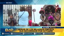Señor de los Milagros: devotos de diferentes partes del Perú llegan a la capital