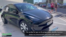 Mi Primer Contaco con el TESLA MODEL Y  /  En Murcia - Centro Comercial Nueva Condomina