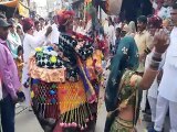 झंडी की शोभायात्रा में जीवंत हो उठी लोक संस्कृति, नजारे देख लोगों के ठहरे कदम-video