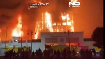 Αίγυπτος: Πυρκαγιά σε αρχηγείο της αστυνομίας