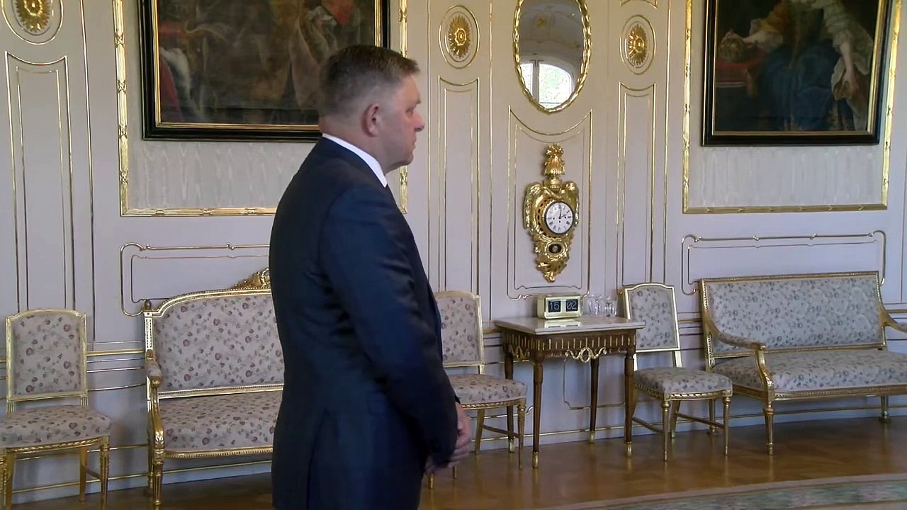 ZHÁZNAM: Prezidentka poverila zostavením vlády predsedu Smeru-SD R. Fica
