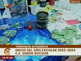 Caracas | C. E. Simón Bolívar de la pqa. Altagracia inicia sus clases con el Plan Senamecf Educa