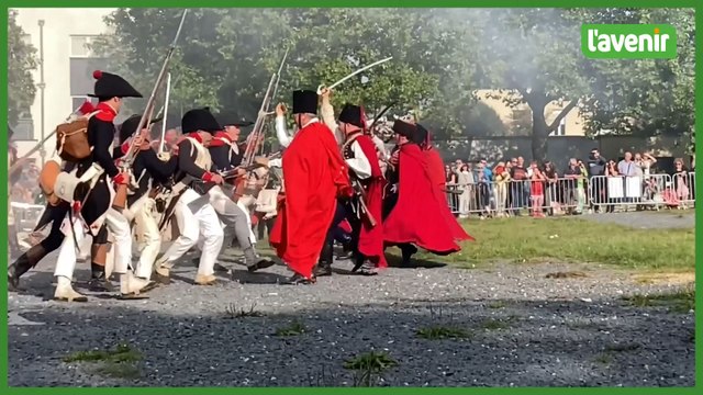 Reconstitution de la bataille d'Arlon de 1793 : on sort la grosse artillerie