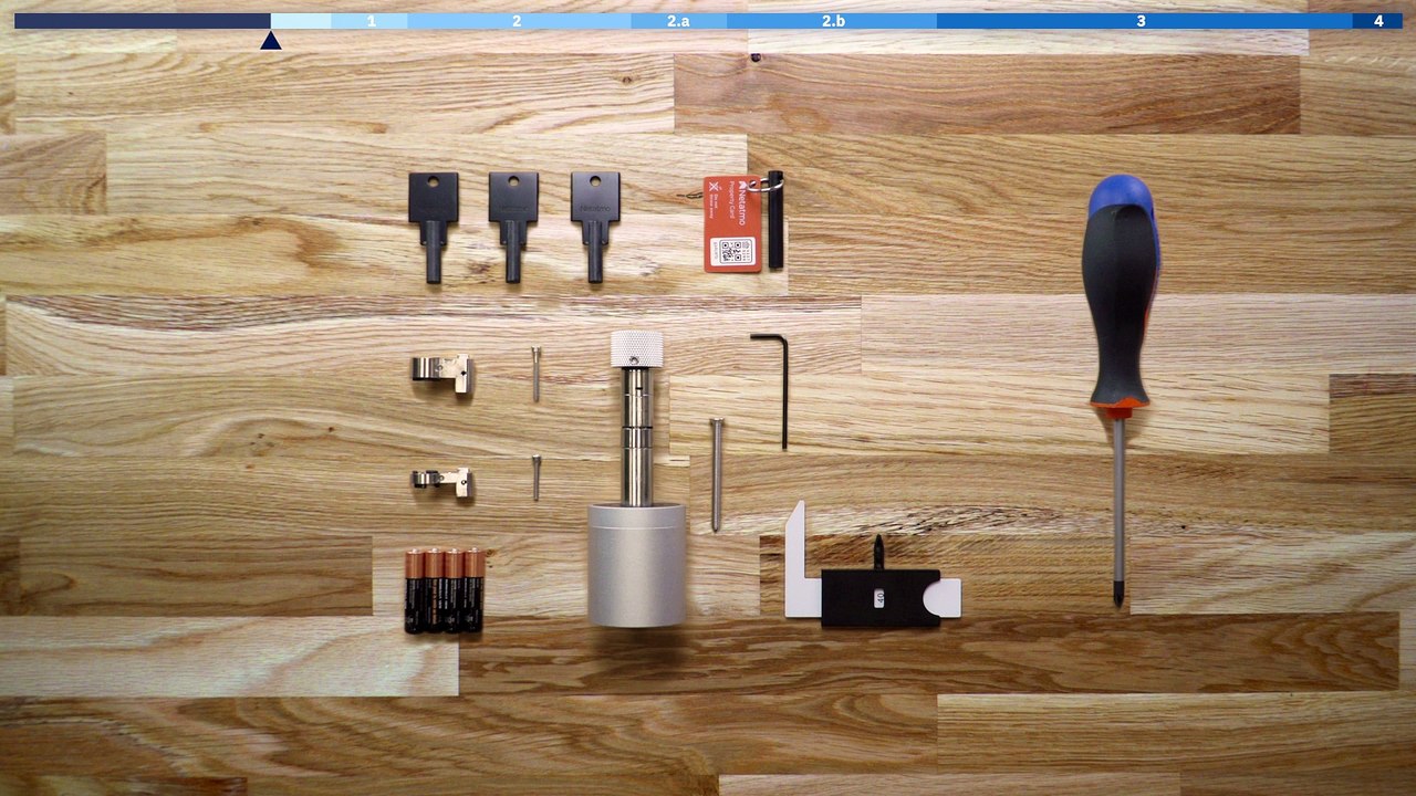 Gids voor de installatie van het Slimme Deurslot en Sleutels