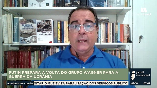 PUTIN PREPARA A VOLTA DO GRUPO WAGNER PARA A GUERRA DA UCRÂNIA