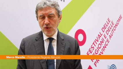 Marsilio "Le infrastrutture in Abruzzo servono a tutta l'Italia"