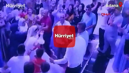Adana'da damat, gelinliği çekiştiren çocuğu fırlatıp yere attı