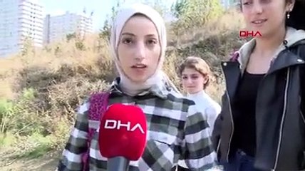 Esenyurt’ta survivor parkuru gibi okul yolu