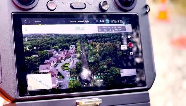 Drones used to tackle leaves on West Midlands railway lines