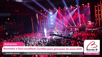 Dupla Bruninho e Davi grava DVD em Curitiba