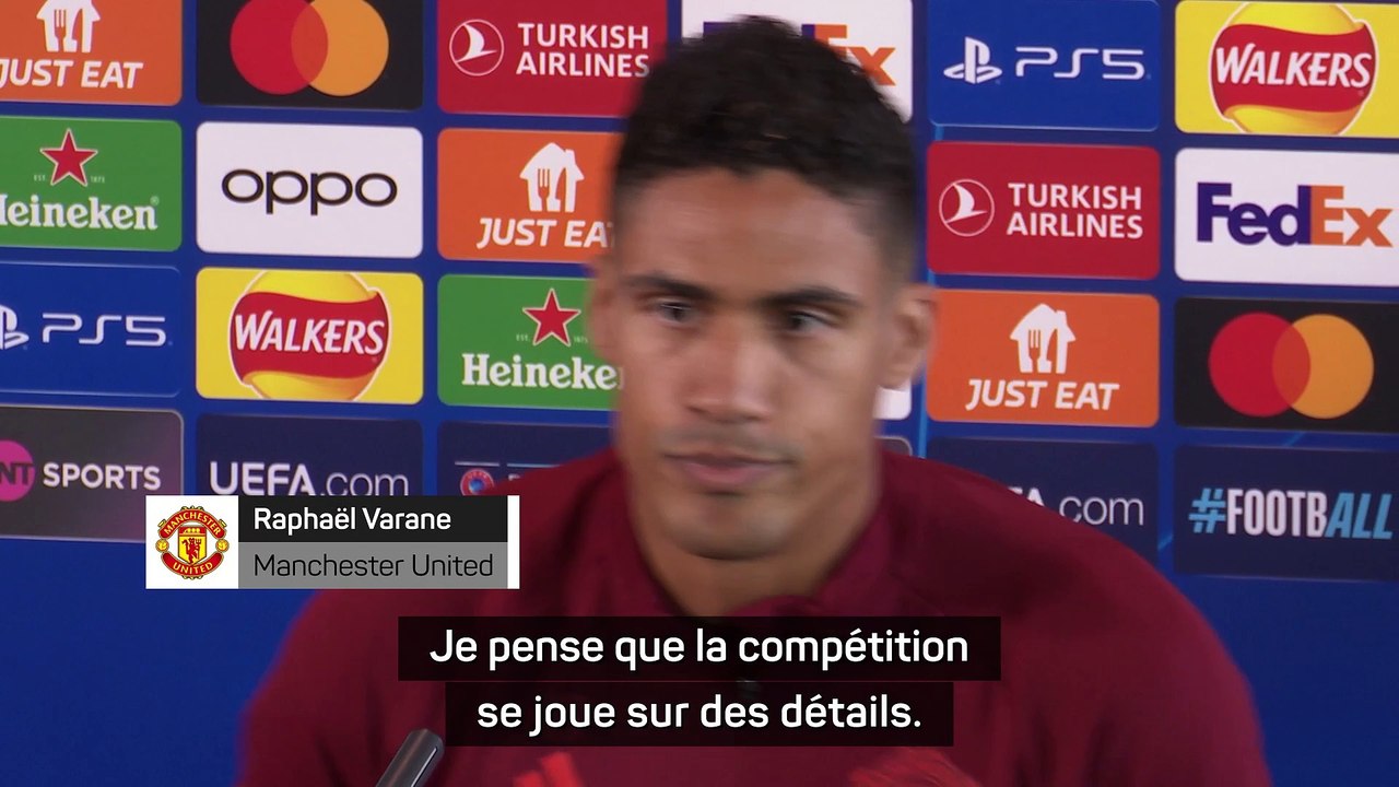 Varane : "Nous avons la qualité nécessaire pour gagner la Ligue des champions"
