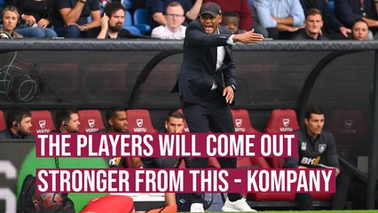 The players will come out stronger from this - Kompany