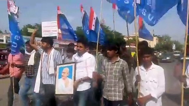 प्रतिमाओं पर पुष्पांजलि अर्पित, सर्वधर्म प्रार्थना सभा आयोजित