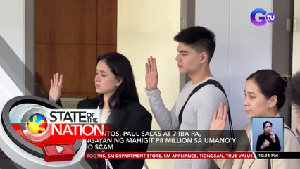 Mikee Quintos, Paul Salas at 7 iba pa, natangayan ng mahigit P8 million sa umano'y crypto scam | SONA