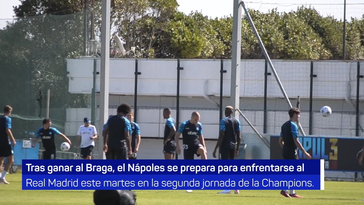 El Nápoles se mide al Real Madrid con Oshimen pero sin sus centrales titulares