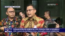 KPK Periksa Febri Diansyah dan Rasamala Aritonang: Saksi Dikonfirmasi soal Dokumen Kasus Kementan