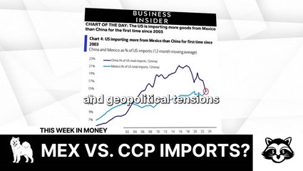For the First Time Since 2003, the US Is Importing More Goods from Mexico than China