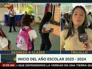 Inicia año escolar 2023-2024 en todas sus modalidades en 1.086 planteles educativos de Trujillo