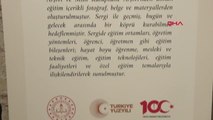Milli Eğitim Bakanı Yusuf Tekin, 'Cumhuriyet'in 100. Yılında Eğitimden İzler' Sergisini Açtı