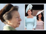 Princess Anne 'set apart' from Kate and Meghan as she follows Queen's lead