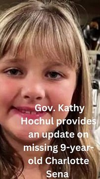 Gov. Kathy Hochul provides an update on missing 9-year-old Charlotte Sena #news #usa