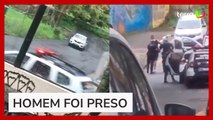 Guardas atiram mais de 10 vezes em motorista alcoolizado que ignorou ordem de parada no Guarujá