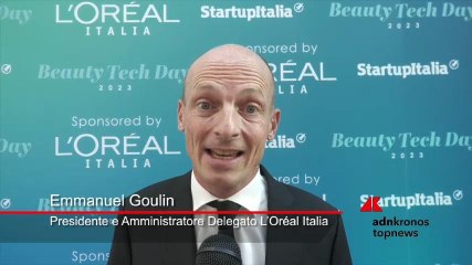 Download Video: Beauty Tech Day L’Oréal Italia, Goulin: “Più inclusione e sostenibilità grazie ad innovazione”