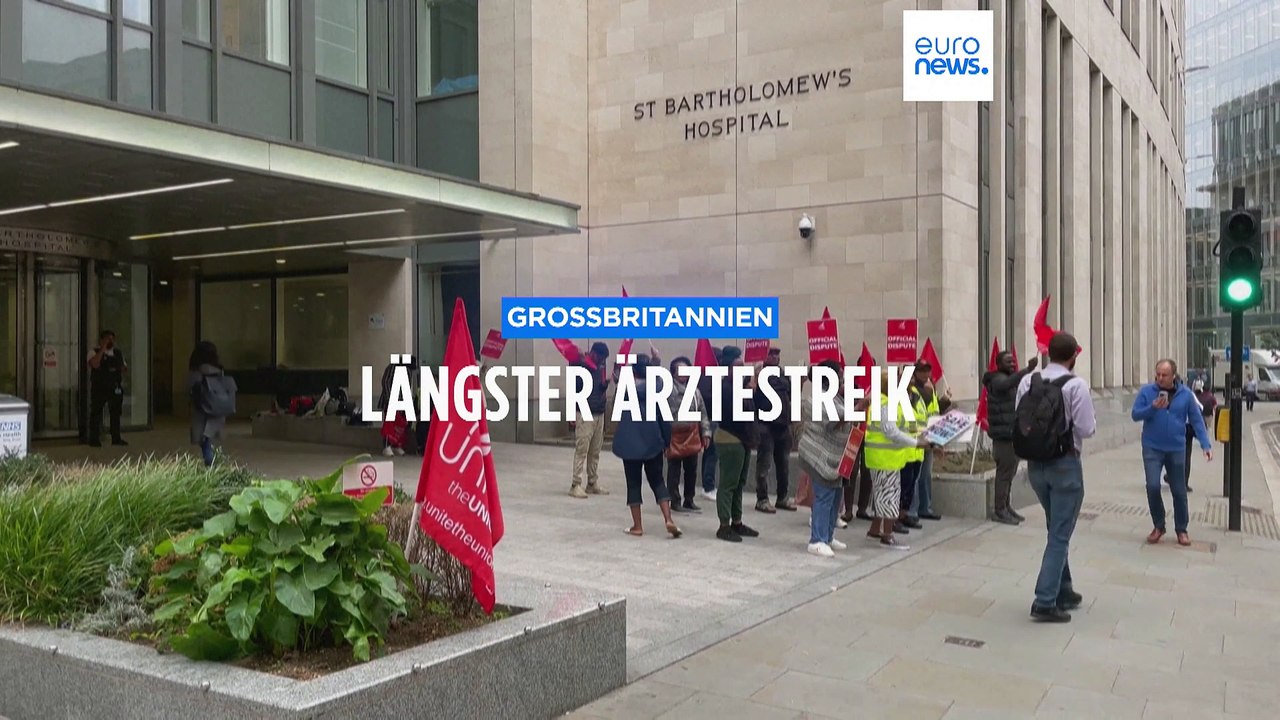 Längster Streik britischer Ärzte: rund 2 Mio. OP-Termine abgesagt