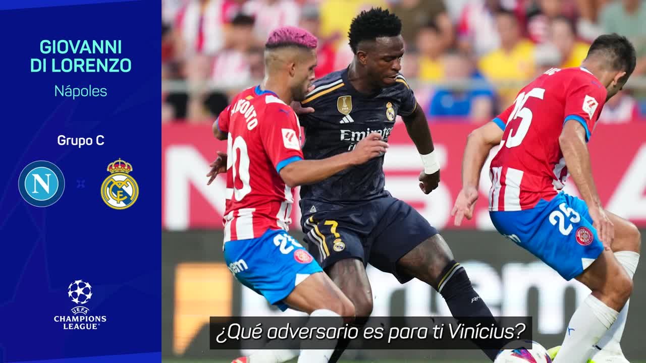 Di Lorenzo: "Debemos estar atentos a Vinícius"