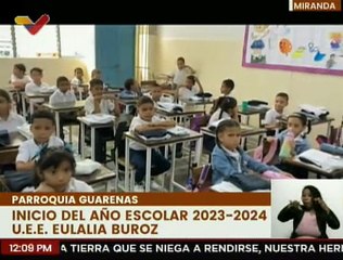 Miranda | U.E.E. Eulalia Buroz abre sus puertas para un nuevo periodo escolar junto a las Bricomiles