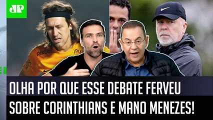 "ISSO É MUITA CARA DE PAU, gente! É QUASE IMPOSSÍVEL que..." DEBATE FERVE sobre Corinthians e Mano!