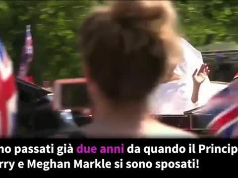 Il secondo anniversario di matrimonio del principe Harry e Meghan Markle