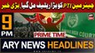 ARY News 9 PM Headlines 2nd October 2023 | Good News Regarding PTI Chief | Prime Time Headlines