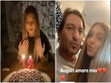 Chanel Totti compie 13 anni, la dedica del papà